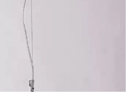 Pendelleuchte grau Kronleuchter Pendel Leuchten Lampe Lampen Deckenleuchte