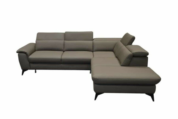 Ecksofa Sofa Couch Polster Leder Wohnlandschaft Couchen Sofas Ecke