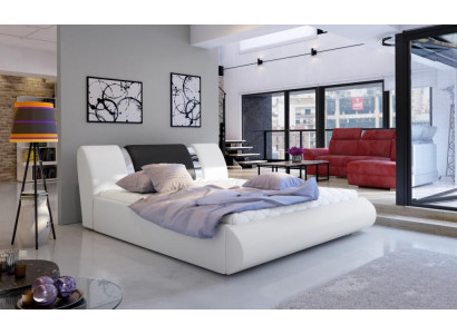 Luxus Boxspring Bett Schwarz Weiß Betten Schlafzimmermöbel Design Doppel Hotel