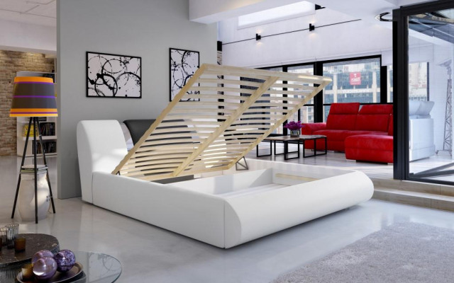 Luxus Boxspring Bett Schwarz Weiß Betten Schlafzimmermöbel Design Doppel Hotel