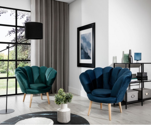 Sessel Club Lounge Stuhl Polster Sofa 1 Sitzer Relax Fernseh Grün 