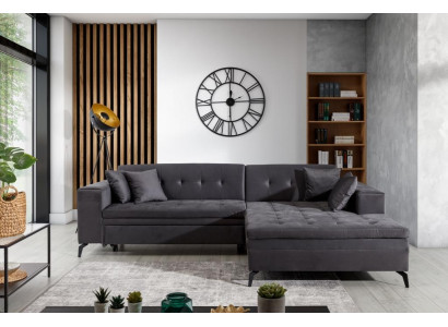 Design Wohnlandschaft L Form Ecksofa Couch Polster Textil Garnitur Sofa Ecke Neu