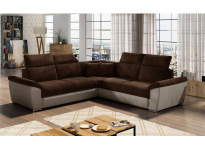Ecksofa L-Form Wohnlandschaft Designer Sofa Couch Polster Sitz Garnitur Sofas