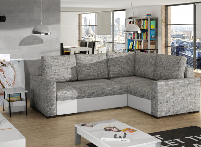Design Ecksofa Schlafsofa Bettfunktion Couch Leder Polster Textil Sofas Neu 1469