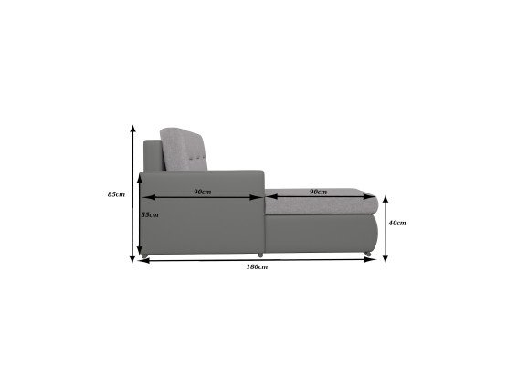 Design Ecksofa Ottavio Bettfunktion Couch Wohnlandschaft Sofas Schlaf Sofa
