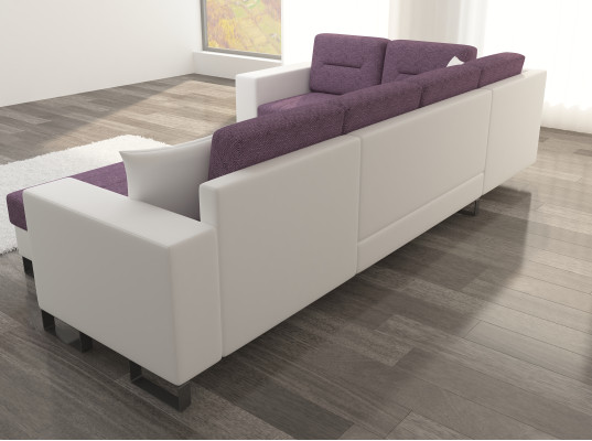 Wohnlandschaft U Form Moderne Wohnzimmer Ecksofa Couch Eck Garnitur