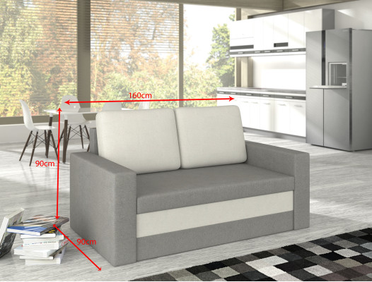 Design Sofa Wave 3 Sitzer Bettfunktion Couch Polster Schlafsofas Sofas Couchen