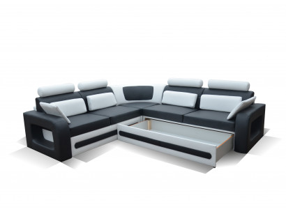 Schlafsofa Sofa Polster Ecksofa Wohnzimmer Textl Sitz Garnitur Funktions