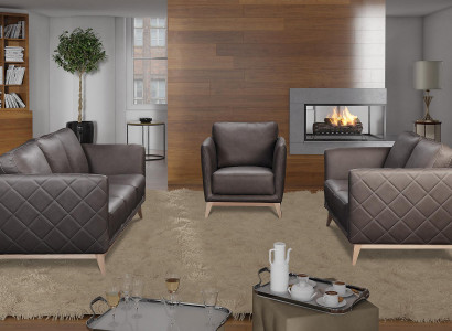 Design Couch Polster Sitz Garnitur Sofa Garnituren Textil Neu 2+1 Sitzer Stoff