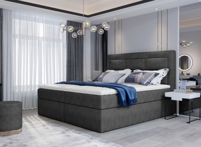 Textil Design Bett Doppel Betten Luxus Ehe Modernes Hotel Gestell Schlaf