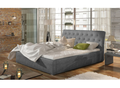 Polsterbett Betten Bett Hotel Polster Designer Doppel Deko Luxus Design