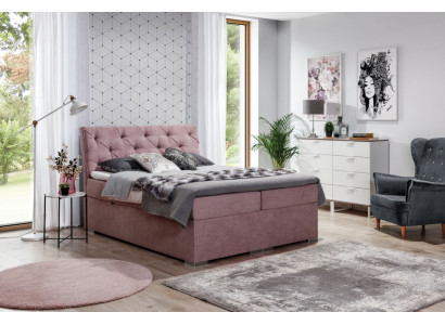 Bettkasten Chesterfield Bett Polsterbett Doppelbett Big XXL Designer Bett Neu