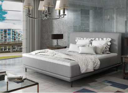 Designer Polsterbett Bett Betten Doppelbett Deko Ehebett Designerbett NEU