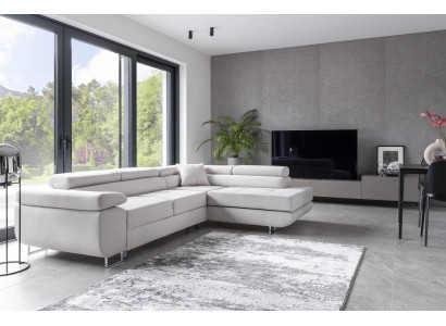 Wohnlandschaft L Form Ecksofa Textil Design Polster Garnitur Sofa Ecke Eckcouch