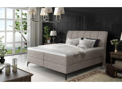 Polster Design Bett Luxus Doppel Hotel Betten Ehe Schlaf Zimmer Textil 180x200cm