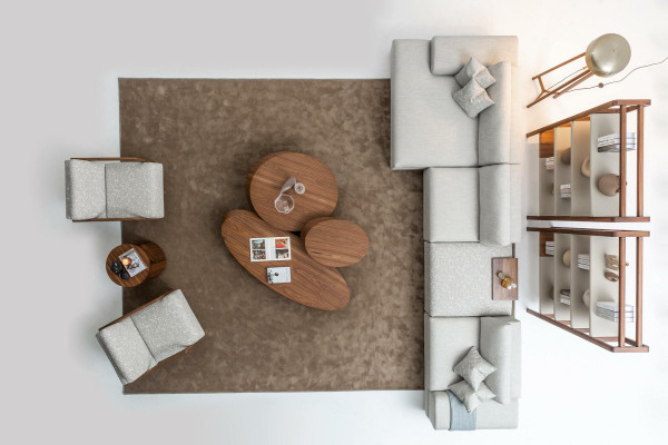 Ecksofa Wohnzimmer Möbel Modern Sofa L-Form Luxus Couch Neu Grau