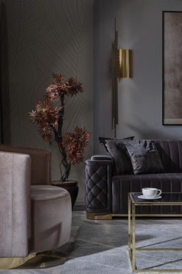 Sessel Luxus Möbel Einrichtung Sofa Couch Einsitzer Relax Club Polster Möbel