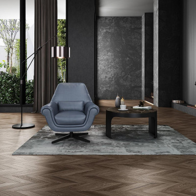 Wohnzimmer Einsitzer 95 x 83cm Sofa Couch Lounge Club Hotel Sessel