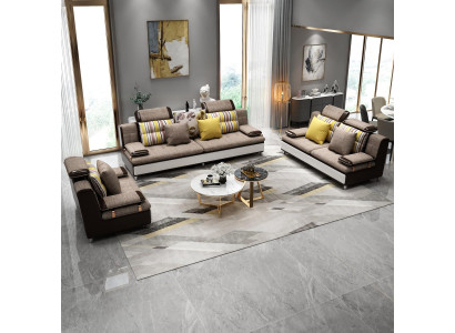 Design Dreisitzer Lounge Möbel 3 Sitzer Sofa Couch Polster Club Couchen Sofas