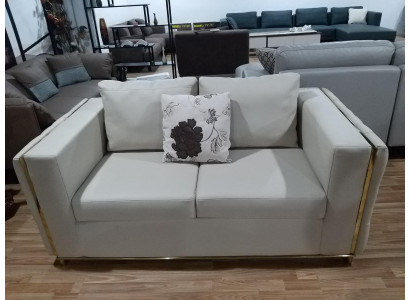 Zweisitzer Design Sofa 2 Sitzer Couch Polster Garnitur Sofas Couchen