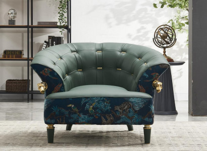 Textil Sofa Couch Polster Einsitzer Designer Stil Möbel Moderne Wohnzimmer