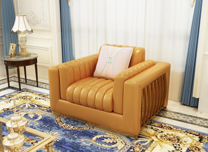 Sessel Design Couch Sofa Relax Leder Lounge Luxus Fernseh Club Sitzer Polster