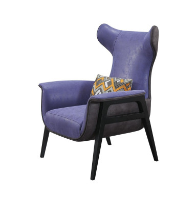 Sessel Textil Wohnzimmer Lounge Luxus Design Möbel Stühle Moderner