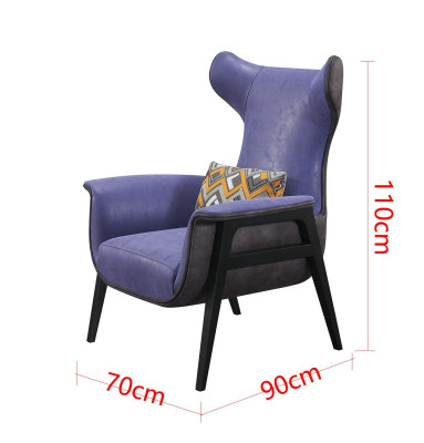 Sessel Textil Wohnzimmer Lounge Luxus Design Möbel Stühle Moderner