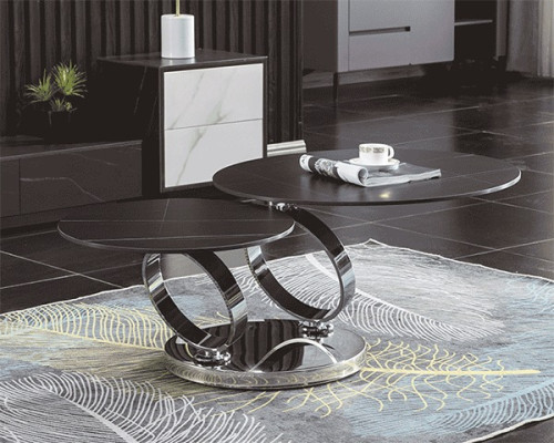 Couchtisch Luxus Design Couch Tisch Kaffee Beistell Tische Rund Sofa Wohnzimmer