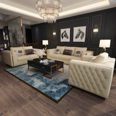 Ledersofa Couch Wohnlandschaft Garnitur Design Modern Sofas Sofa 3 Sitzer Sitz