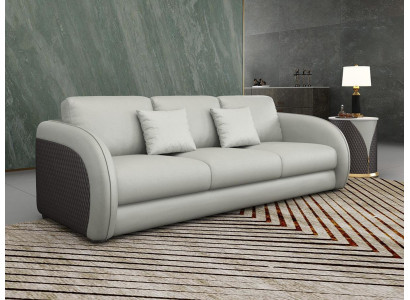 Dreisitzer Italienische Möbel Stil Sofa 3 Sitzer Modernes Sofa Ledersofa