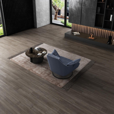 Sessel Design Grau Metall Relax Club Lounge Einsitzer Polster Stoff Leder