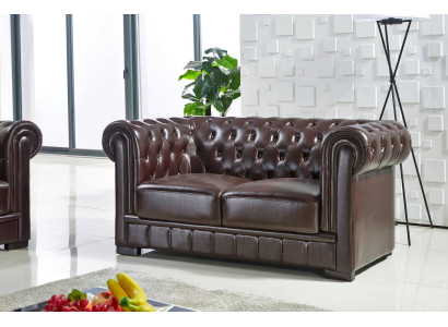 Design Zweisitzer Lounge Möbel 2 Sitzer Sofa Couch Polster Club Couchen Sofas