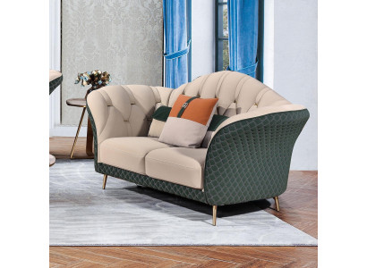 Dreisitzer Italienische Stil Möbel Sofa 3 Sitzer Modernes Sofa Ledersofa Couch