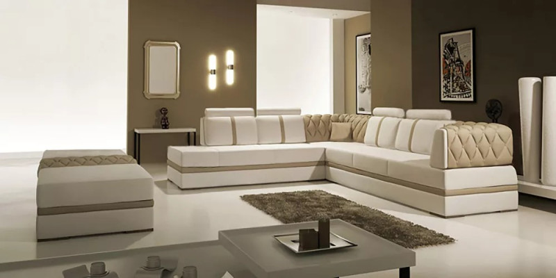 Ecksofa L Form Designer Sofa Modernes Sofa Ledersofa Eckgarnitur Couchen