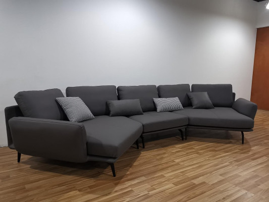 Ecksofa LForm Wohnlandschaft Sofa Couch Polster Sofas Garnitur Ledersofa Couchen