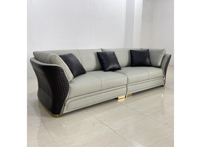 Couch Polster Design Sofa Moderne 4er Sitz Sofas Wohn Zimmer Deko Möbel