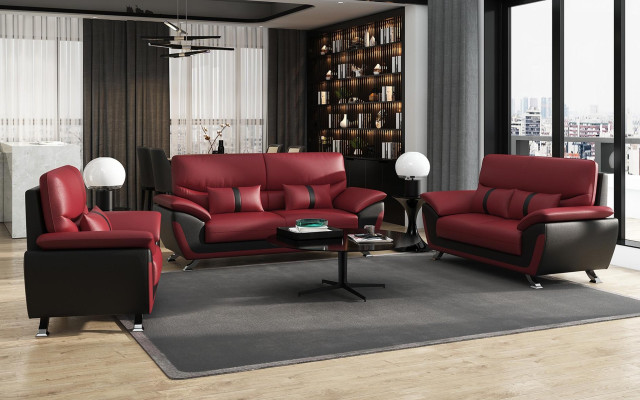 Wohnzimmer Polstermöbel Sofagarnitur 3+2+1 Sitzer Modernes Sofa