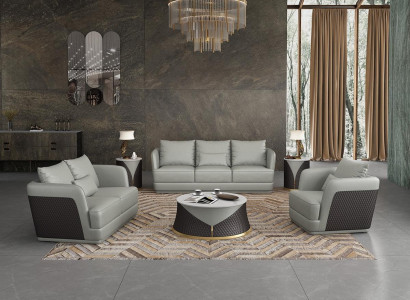 Sofagarnitur 3 1 Sitzer Set Design Sofa Polster Couchen Couch Modern Garnituren