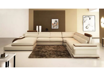 Moderne Wohnlandschaft Ecksofa Sofa Couch Polster Eckgarnitur 2tlg.