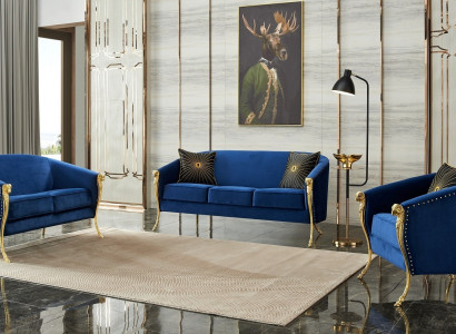 Sofagarnitur 321 Sitzer Set Design Sofas Polster Couchen Textil Relax Moderne