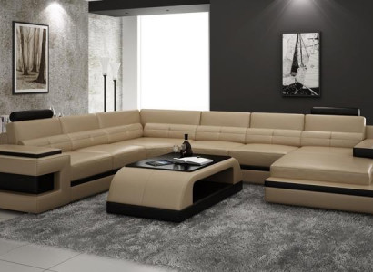 Ecksofa couch sofa led wohnlandschaft polster garnitur usb beleuchtet garnitur