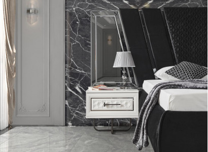 Nachttisch Design Tisch Möbel Nachttische Holz Schlafzimmer Beistelltisch Neu