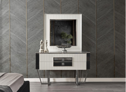 Luxus Kommode Sideboard Spiegel 2tlg Kommoden Schlafzimmer Design Möbel