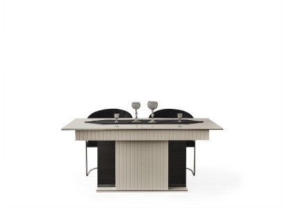 Esstisch weiß modernes Esszimmer schöne Küche Holztische Design luxuriöses Holz