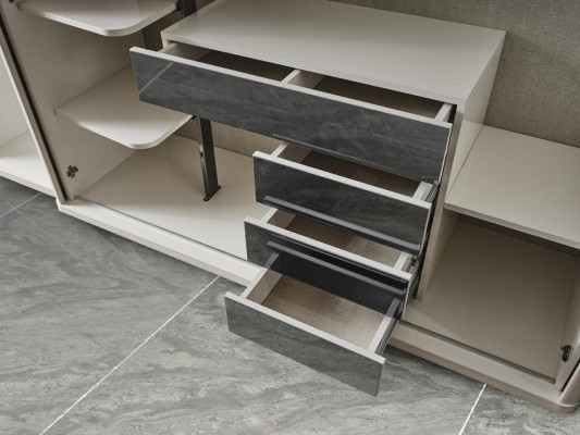 Kleiderschrank Schrank Luxus Holz Schränke Design Möbel Schlafzimmer Weiß Neu