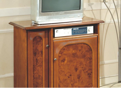 Brauner tv Schrank Luxus Sideboard Kommode Wohnzimmermöbel Schränke Regale Holz