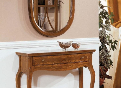 Konsolentisch Spiegel Sideboard Set Holz Italienische Möbel Stile Elisa 2tlg Neu