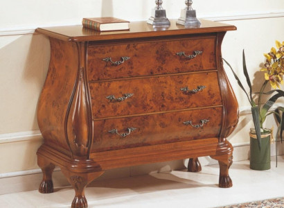 Klassische Kommode Schrank Holz Schränke Möbel Konsolen Italienische Möbel Braun