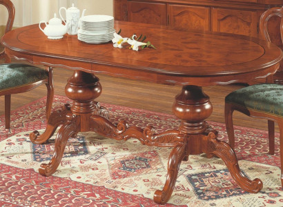 Tisch Ovaler Esstisch Italienische Möbel Esszimmer Tische Holz Braune Tische Neu